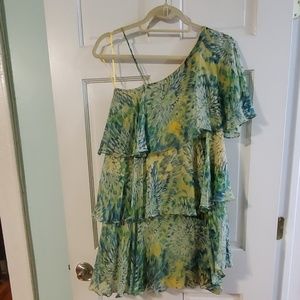 One Shoulder Mini Dress